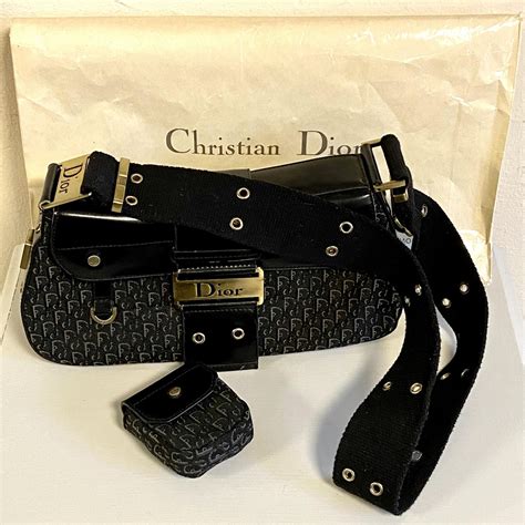 christian dior shoulder strap bag